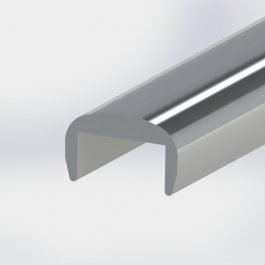 Aluminum edge profile